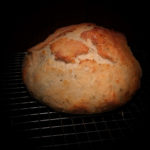 No Knead Italian Herb and Parmagiano Reggiano Bread